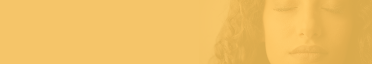 Background Image Background image with an orange colored overlay with a female meditating on the right side