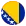 Bosnia & Herzegovina Circular Bosnia & Herzegovina Flag